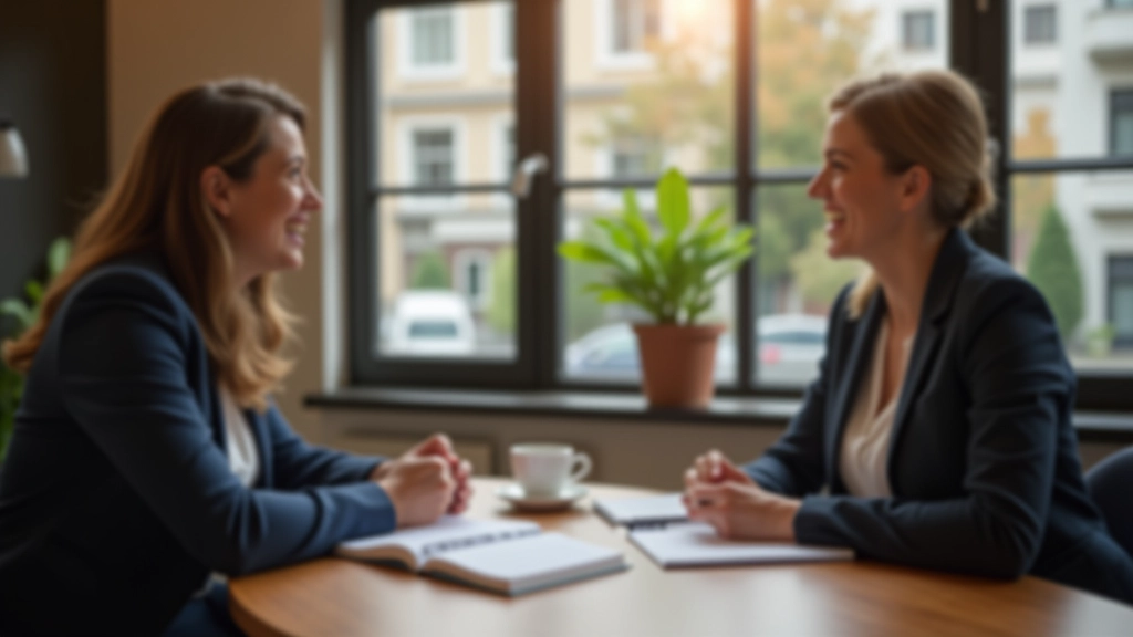 Finanzberatung und Gespräch